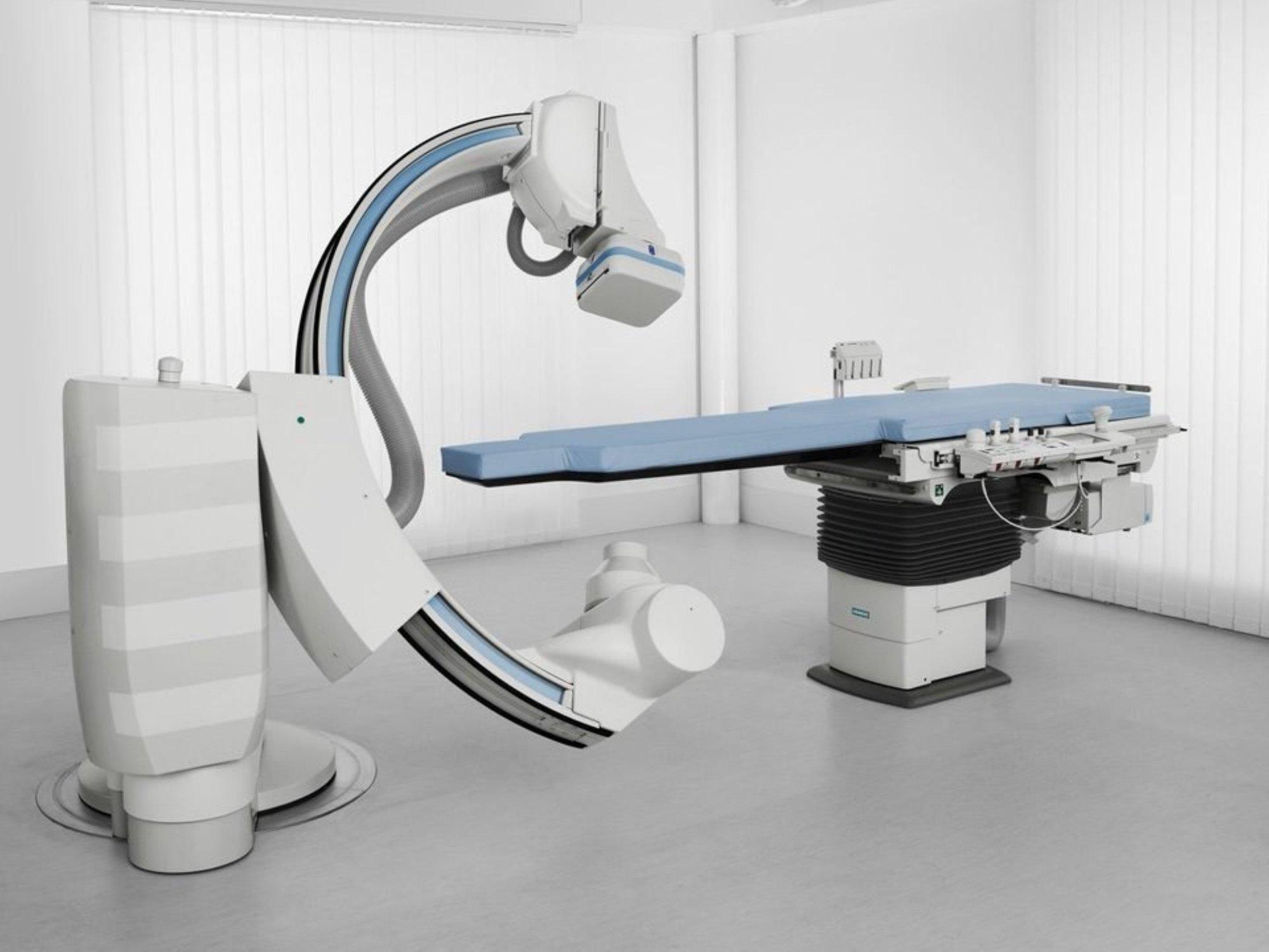 Siemens Artis Zee Ceiling-Mounted Cath Lab